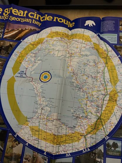 VINTAGE: THE GREAT CIRCLE ROUTE AROUND GEORGIAN BAY (NO DATE)