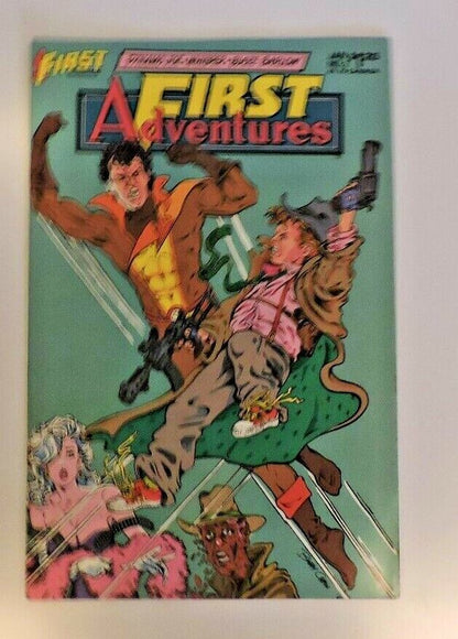 First Comics: First Adventures Dynamo Joe Whisper and Blaze Barlow, Issue # 2