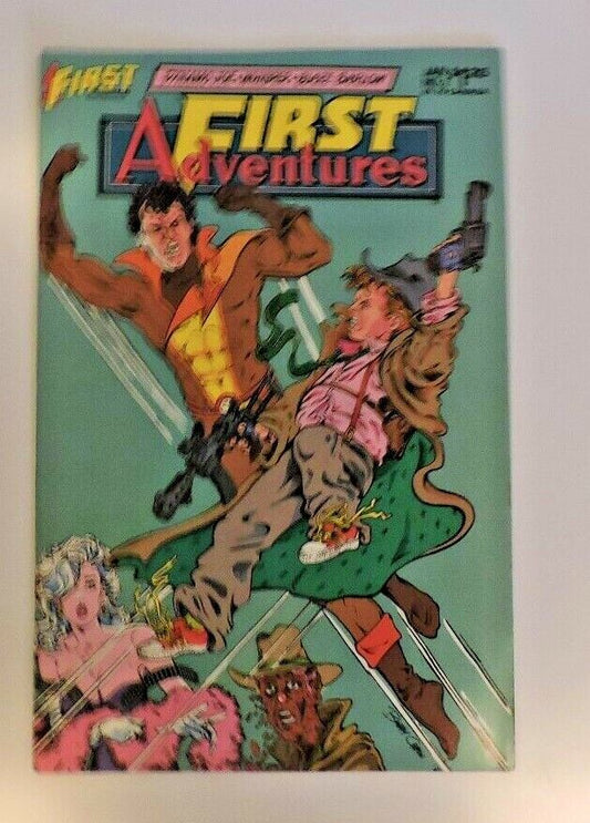 First Comics: First Adventures Dynamo Joe Whisper and Blaze Barlow, Issue # 2