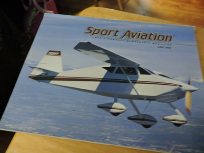SPORT AVIATION EAA'S  MAGAZINE FEBRUARY, MARCH,JUNE, AUGUST-NOVEMBER  1998