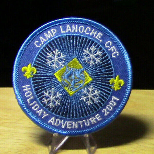 BSA: Camp LA-NO-CHE  Holiday Adventure 2001 Patch