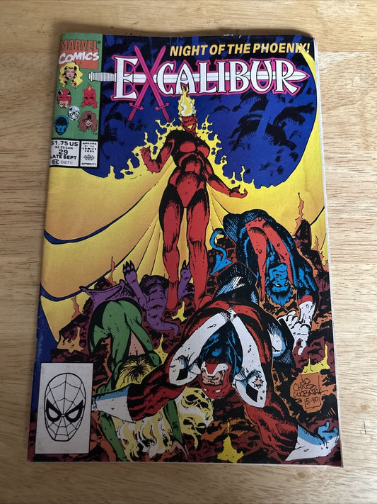 ExCalibur Night of The Pheonix Marvel #29
