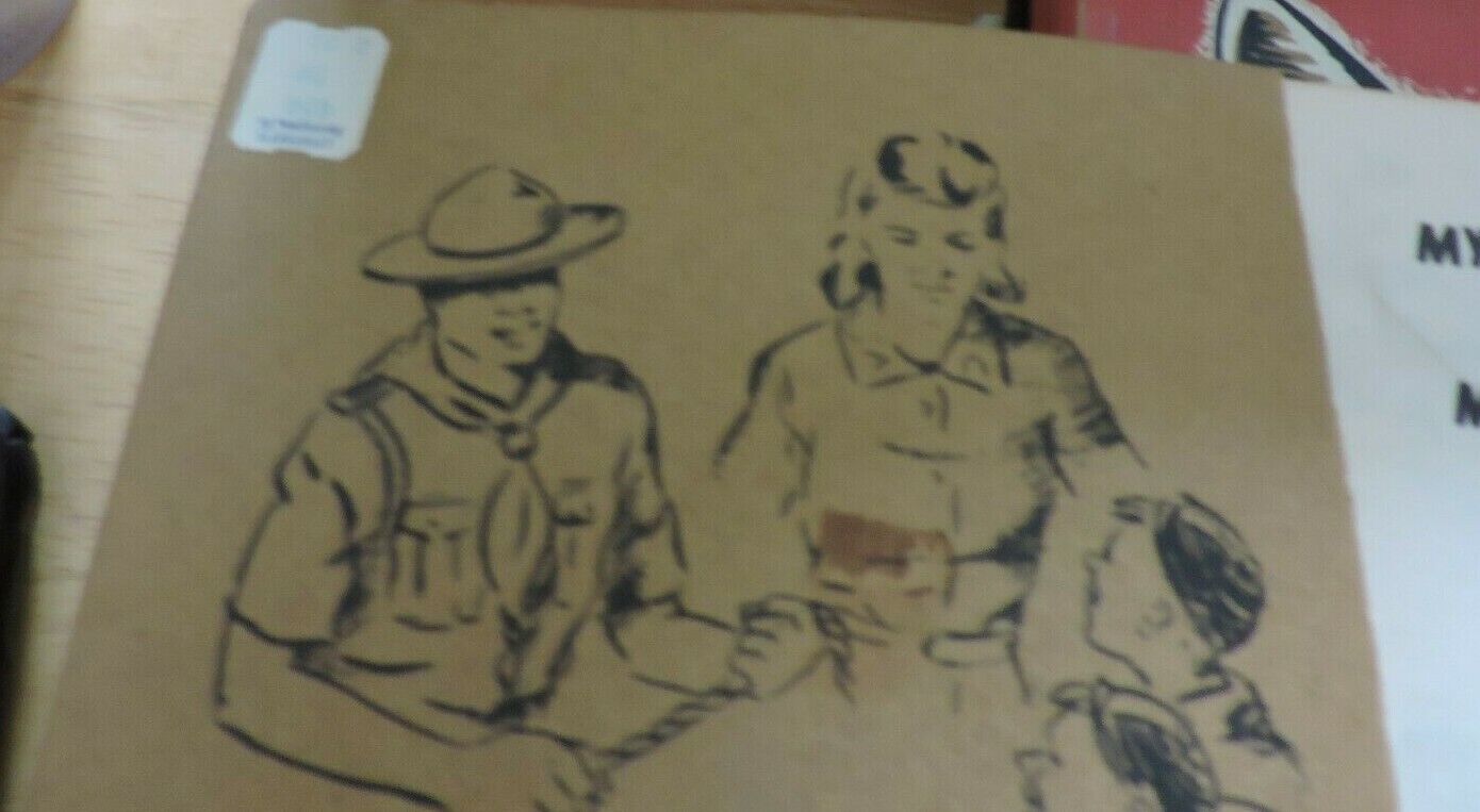BEAR CUB SCOUT BOOK--1948 PRINTING
