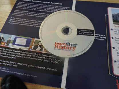 LEARN OUR HISTORY: AMERICA'S GOVERNENT:  THE PRESIDENT  DVD 2014