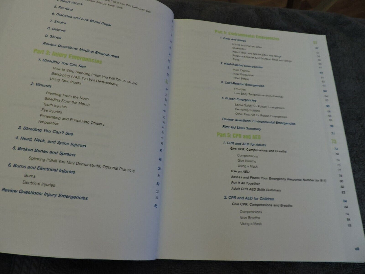 HEARTSAVER FIRST AID CPR AED STUDENT WORKBOOK  2011 AMERICAN HEART ASSOCIATION