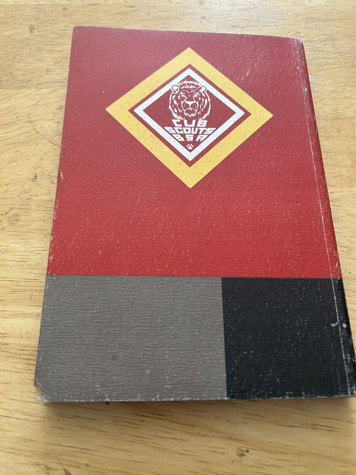 LION-WEBLOS CUB SCOUT BOOK 1954 (previously owned and used)