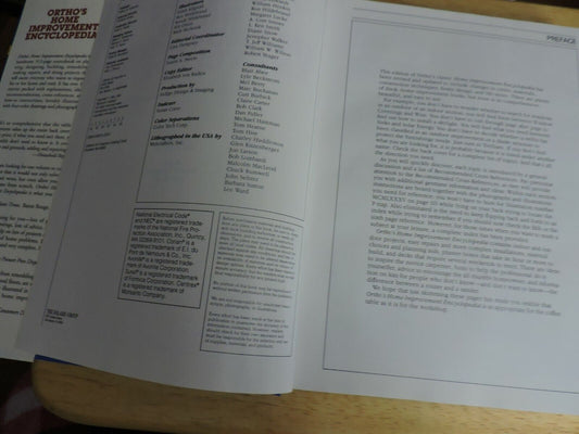 ORTHO'S HOME IMPROVEMENT ENCYCLOPEDIA  1994 PROBLEM SOLVING FROM A TO Z