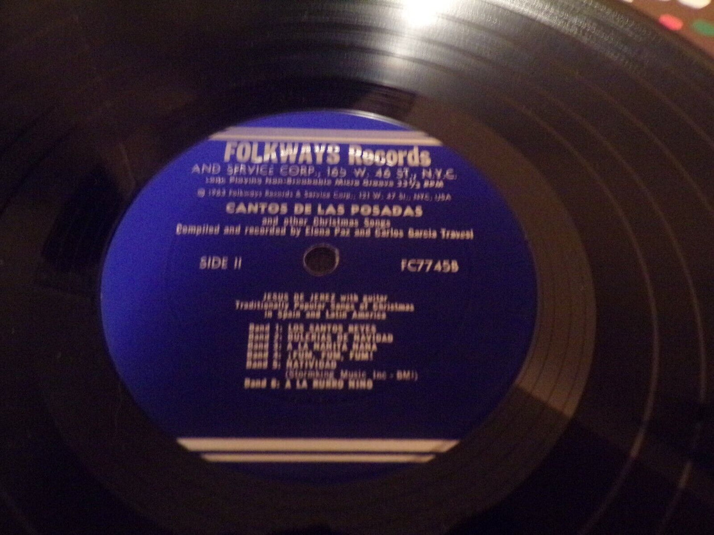 Cantos de las Posadas and Other Christmas Songs (Album) 33 1/3 RPM