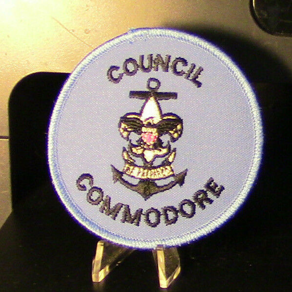 BSA: Sea Scout "Council Commodore" Position Patch (Brand New/Never issued)