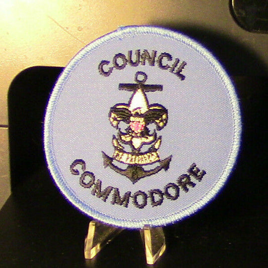 BSA: Sea Scout "Council Commodore" Position Patch (Brand New/Never issued)