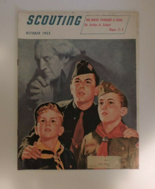 Scouting Magazine October 1955 (we move toward a goal)