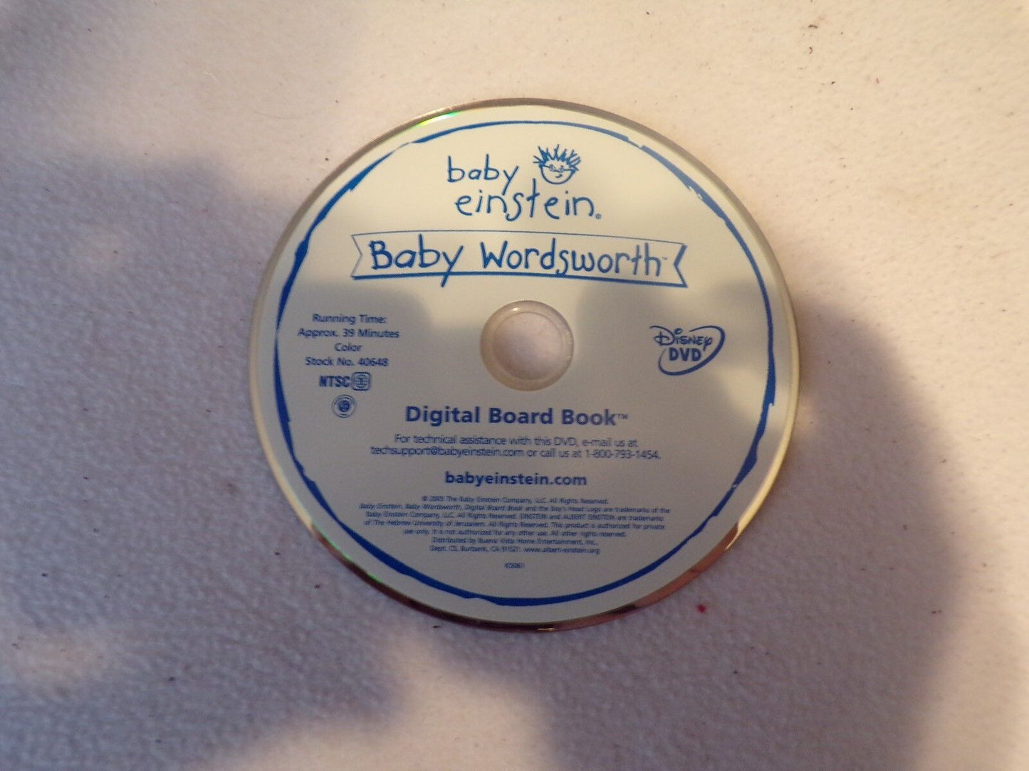 Baby Einstein: Baby Wordsworth First Words - Around The House (DVD)