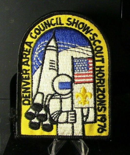 BSA Patches: Denver Area Council Show-Scout Horizons 1976