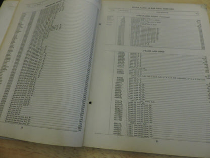 CASE REPAIR PARTS LIST NO. A155: 20 BAR STEEL THRESHER AND THRESHER ATTACHMENTS