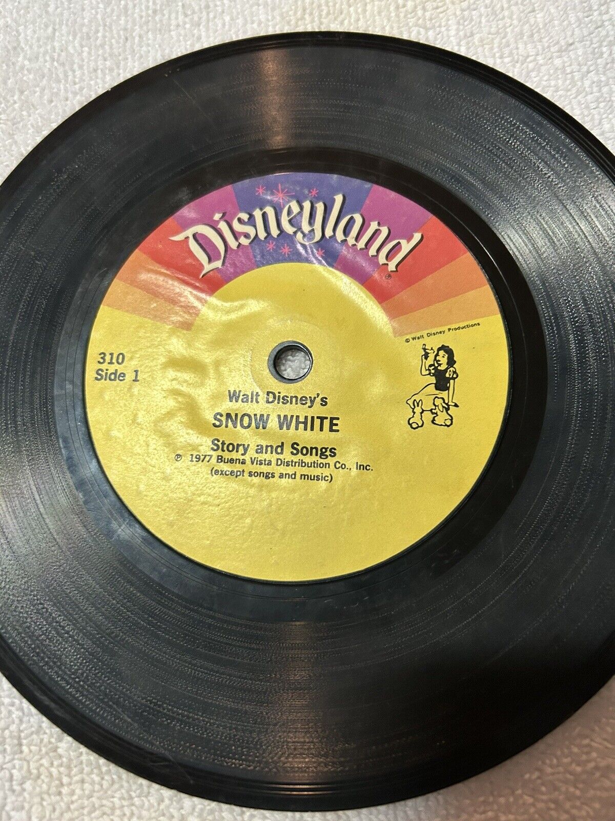 DISNEYLAND: SNOW WHITE STORY AND SONGS 1977