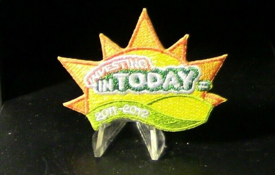 Official Girl Scouts: "Investing in Today 2011-2012" Patch