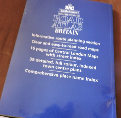 RAC: ROAD ATLAS BRITAIN SEPTEMBER 1995