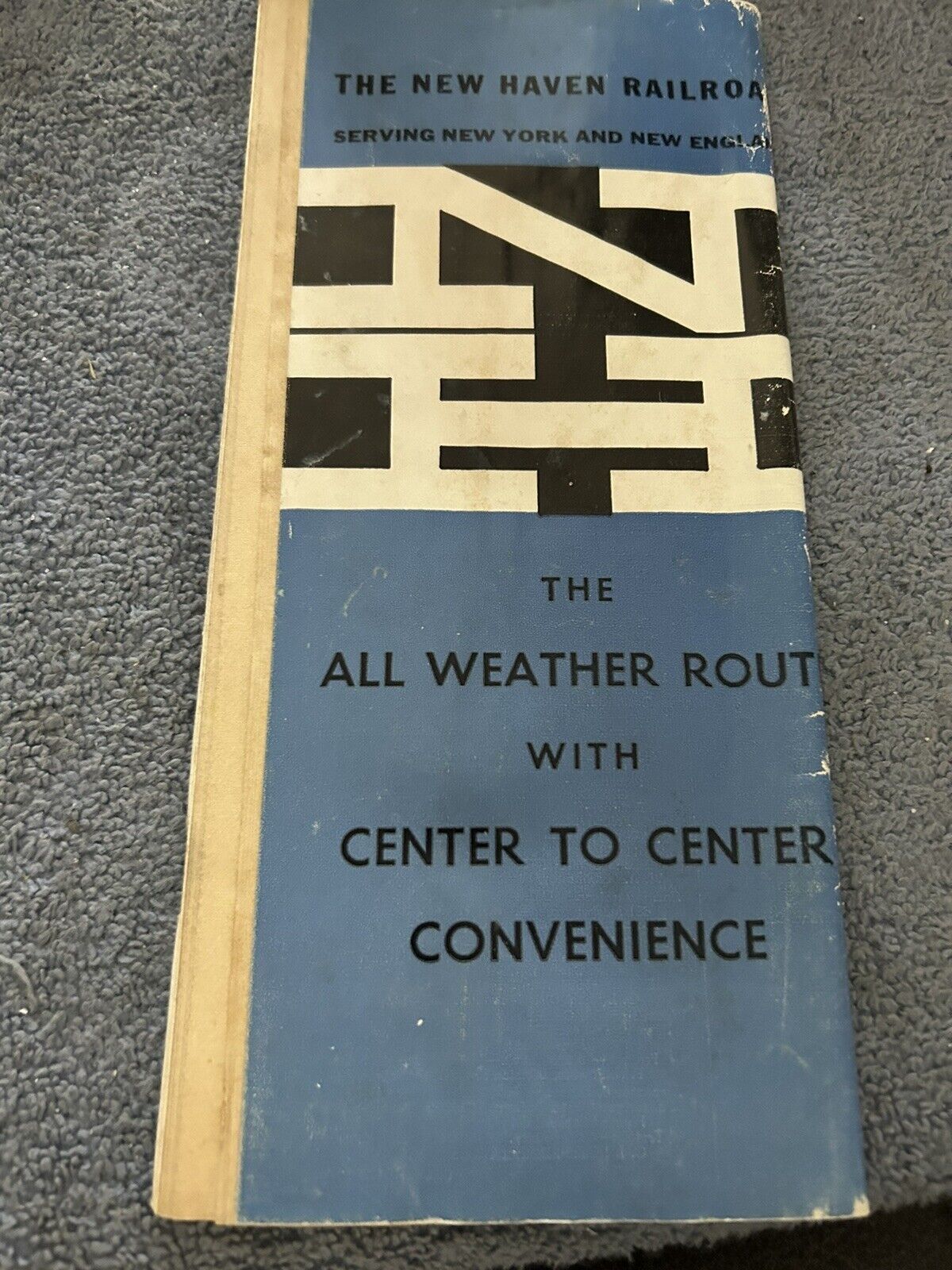 RAILROAD TIMETABLE: NEW HAVEN LINE  OCTOBER  29 1961 THE WEATHER ROUTE