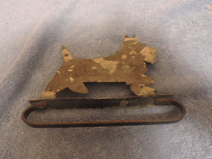 Vintage Metal Mail Box Art: Schnauzer