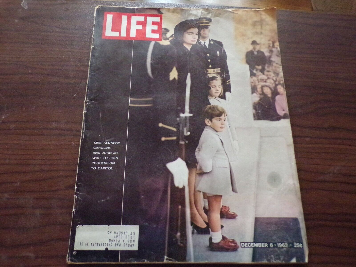 Lot of 5 Life Magazines: All Featuring JFK's Life and Death 1963-1964