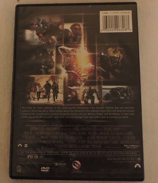 Transformers: Revenge of the Fallen (DVD, 2009)