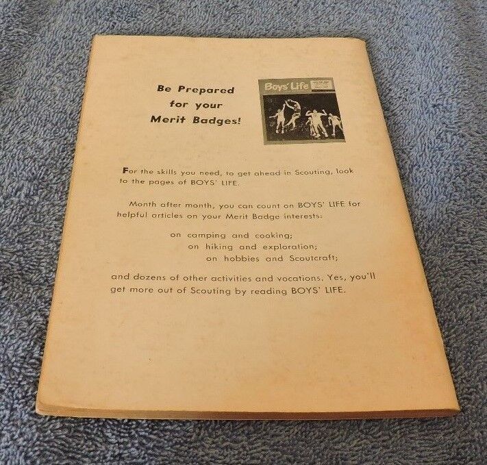 Official BSA: Nature Merit Badge Series Pamphlet -1966