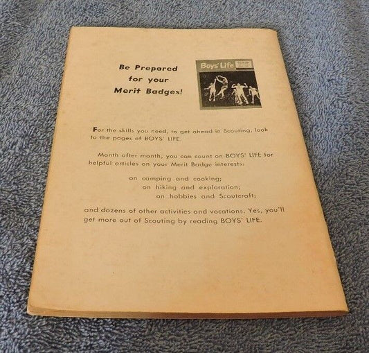 Official BSA: Nature Merit Badge Series Pamphlet -1966
