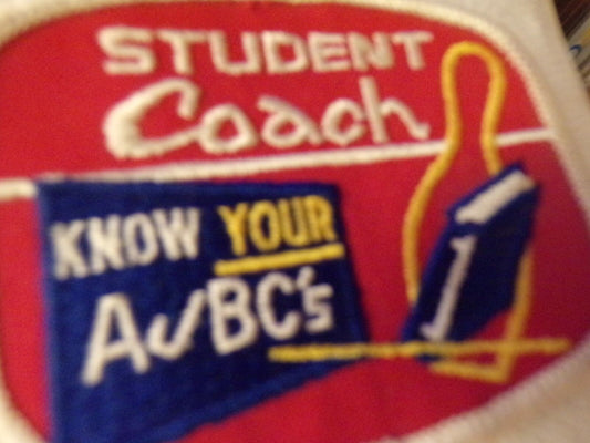 Student Coach Patch