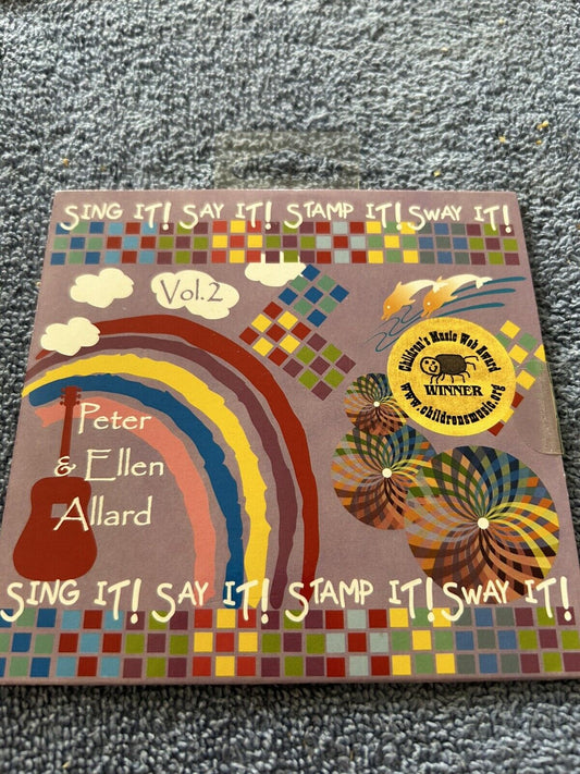 SING IT! SAY IT! STAMP IT! SWAY IT!  VOLUME 2  PETER & ELLE ALLARD 1999