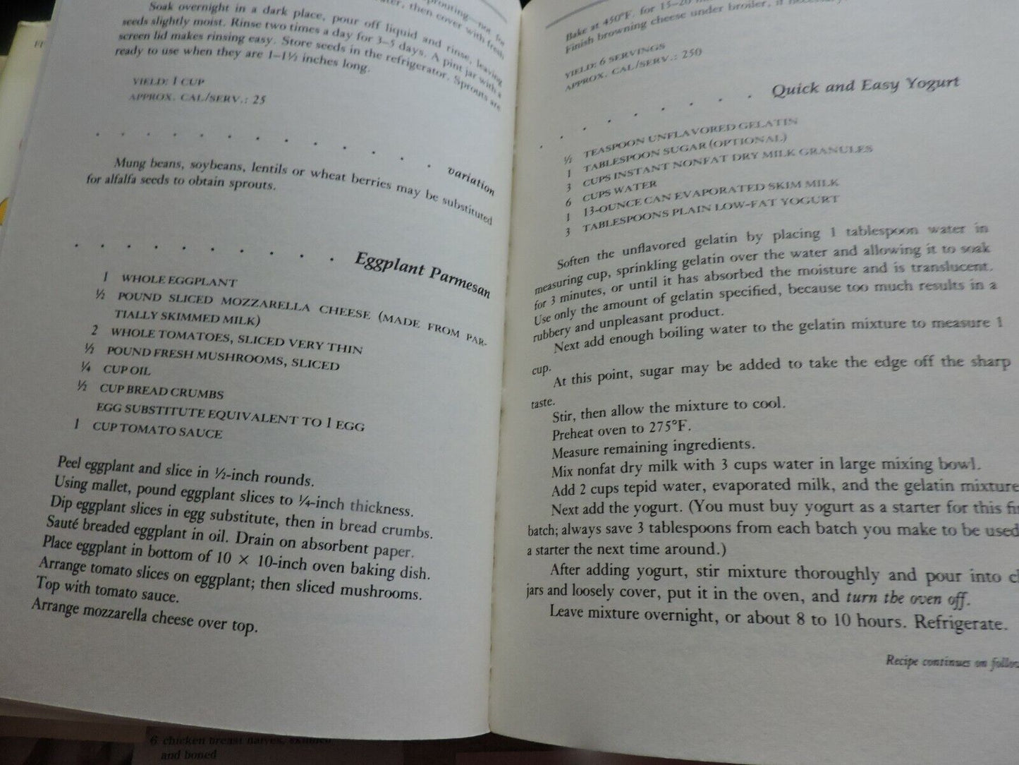 AMERICAN HEART ASSOCIATION COOKBOOK--NEW AND REVISED FOURTH EDITION--1984