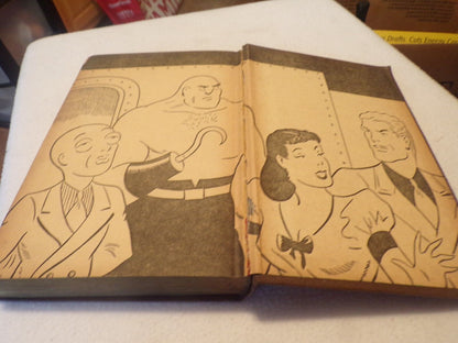 Vintage (1942) Hardcover Book: Smilin Jack and the Daredevil Girl Pilot