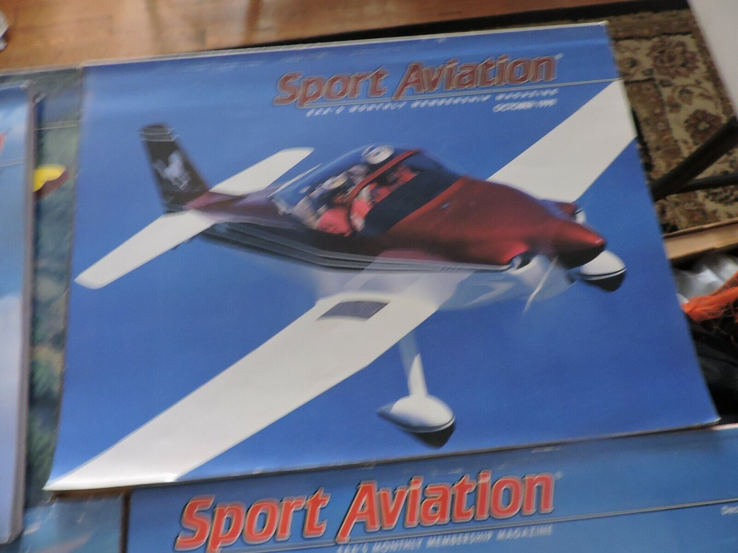 SPORT AVIATION EAA'S MONTHLY MAGAZINE, JULY, SEPTEMBER-DECEMBER 1999 (5)