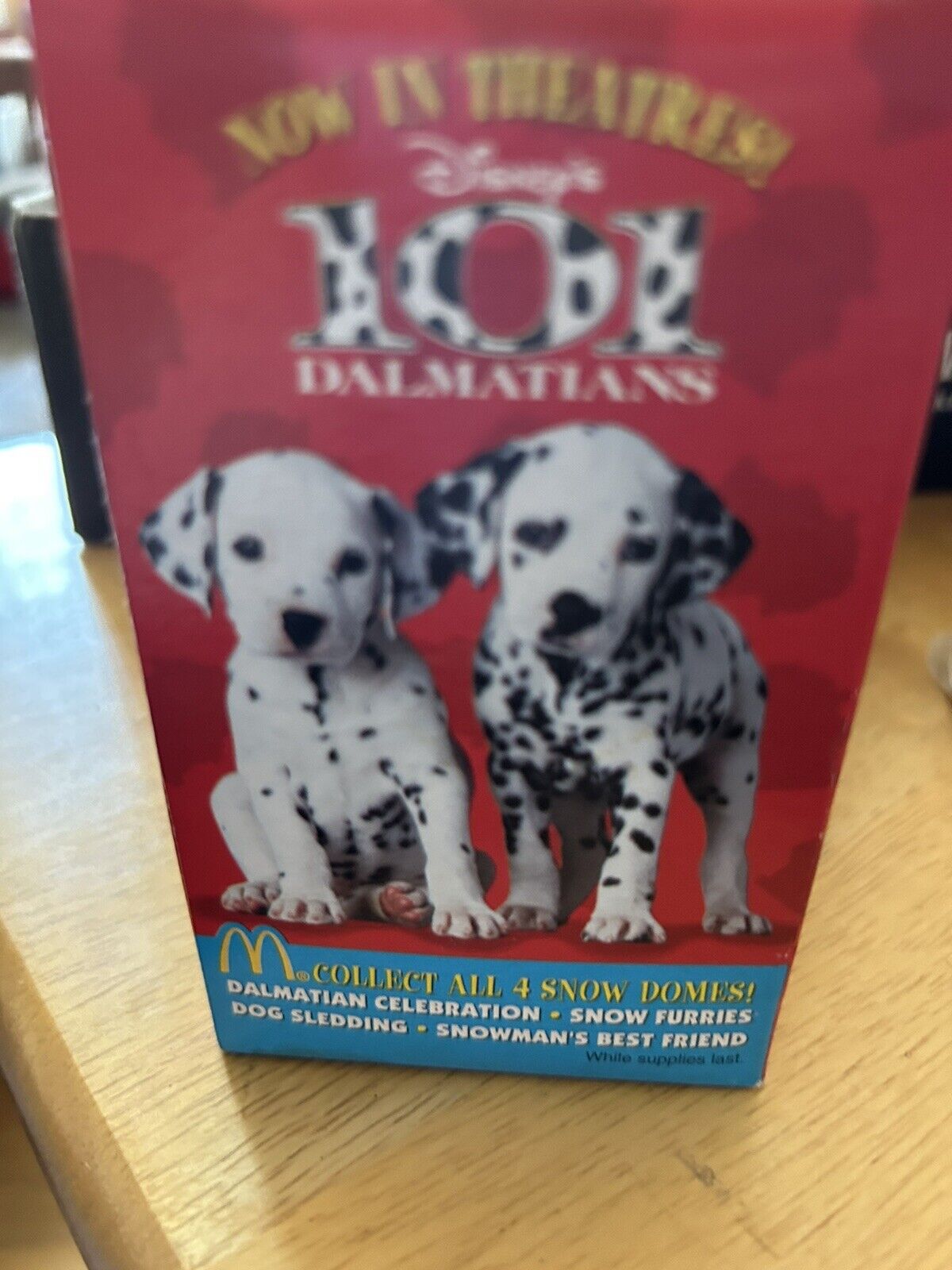 MCDONALD'S 101 DALMATIANS HAPPY MEAL TOY 1996 "SNOWMAN'S BEST FRIEND"