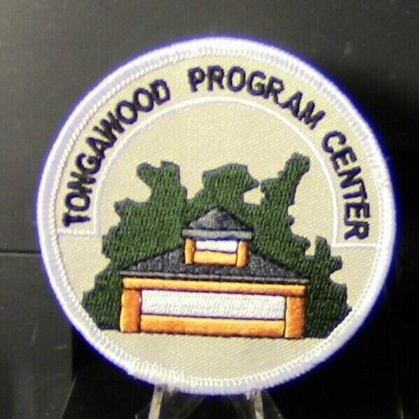 Girl Scout Round "Tongawood Program Center" Patch