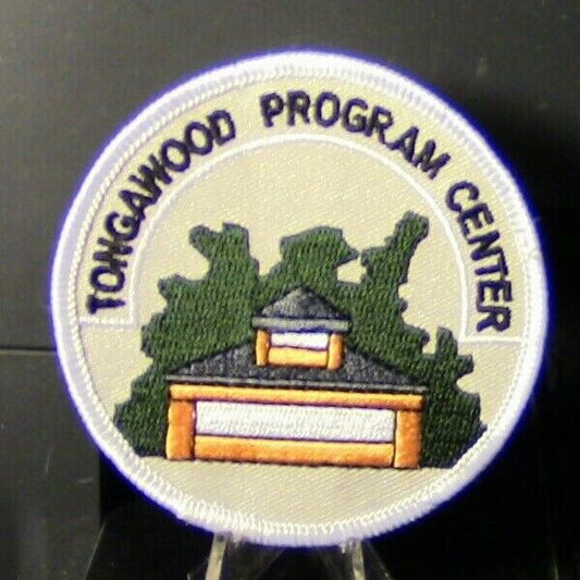 Girl Scout Round "Tongawood Program Center" Patch
