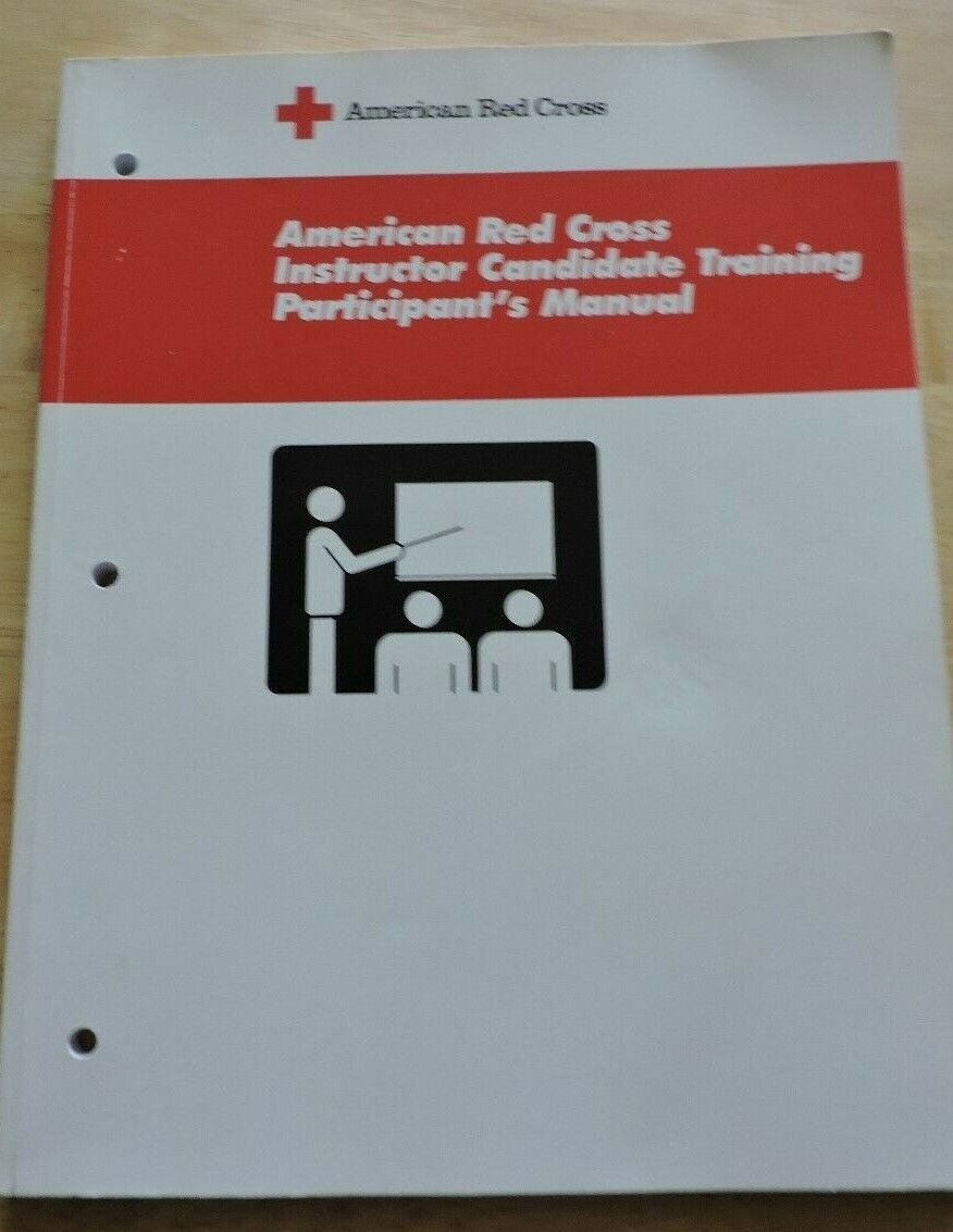 American Red Cross Instructor Candidate Training Participants Manual
