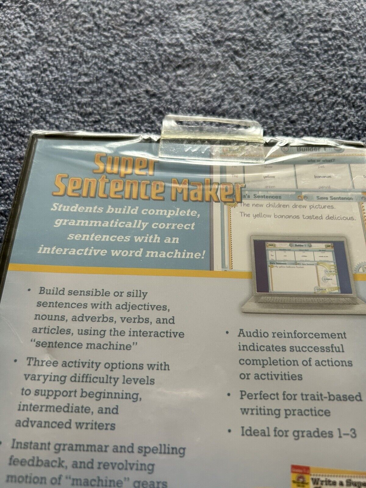 EVAN-MOOR SUPR SENTENCE MAKER INTERACTIVE APP  GRADES 1-3
