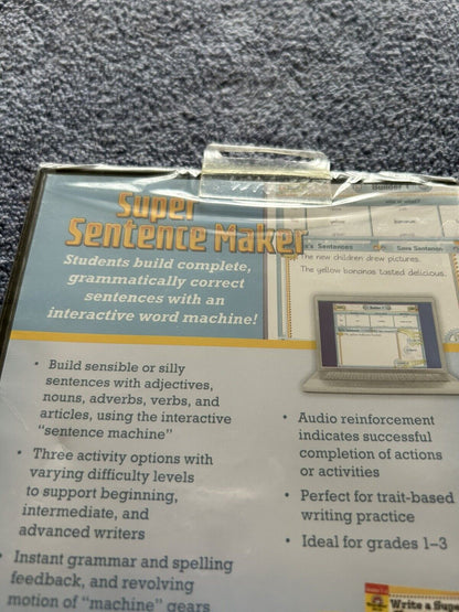 EVAN-MOOR SUPR SENTENCE MAKER INTERACTIVE APP  GRADES 1-3
