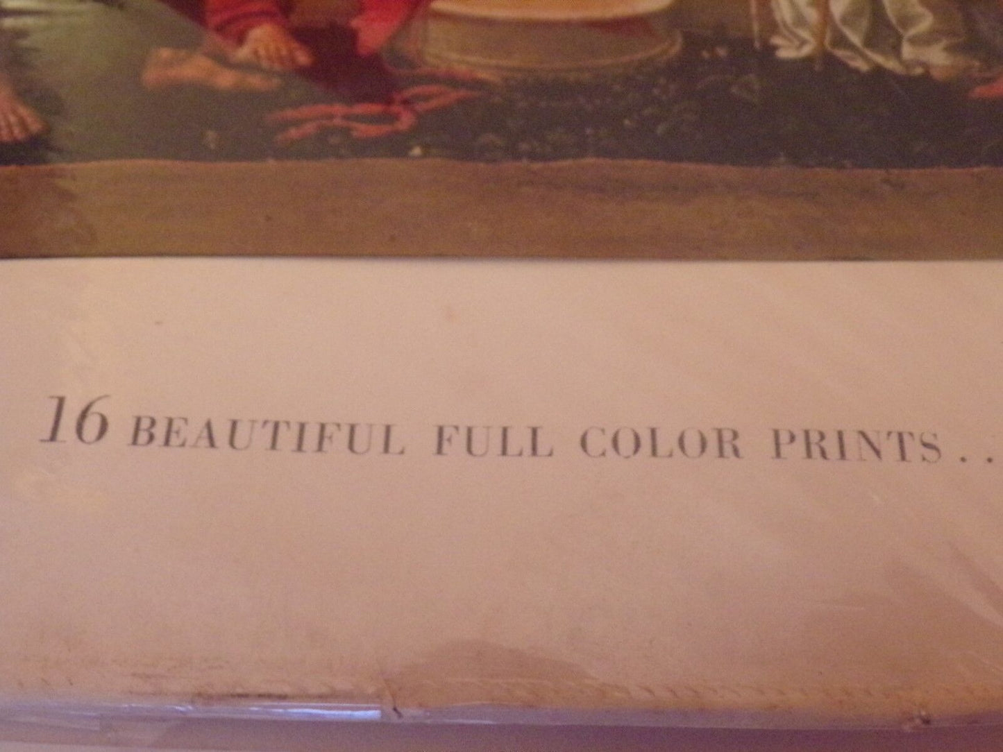 Abrams Art Book:Masterpieces of Italian Painting: 16 Beautiful Full Color Prints