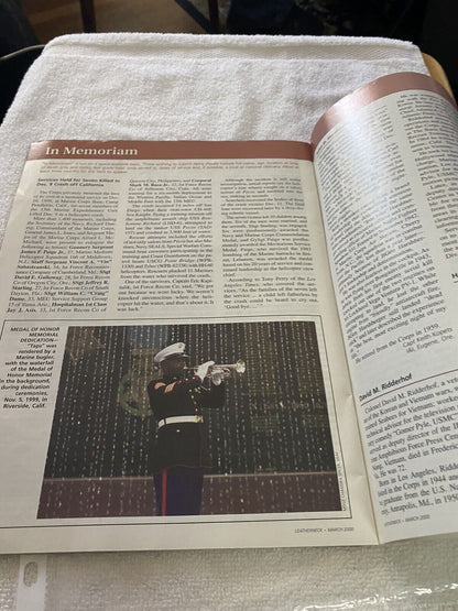 LEATHERNECK MAGAZINE OF THE MARINES--MARCH 2000 + BONUS ARTICLES FROM APRIL 2000