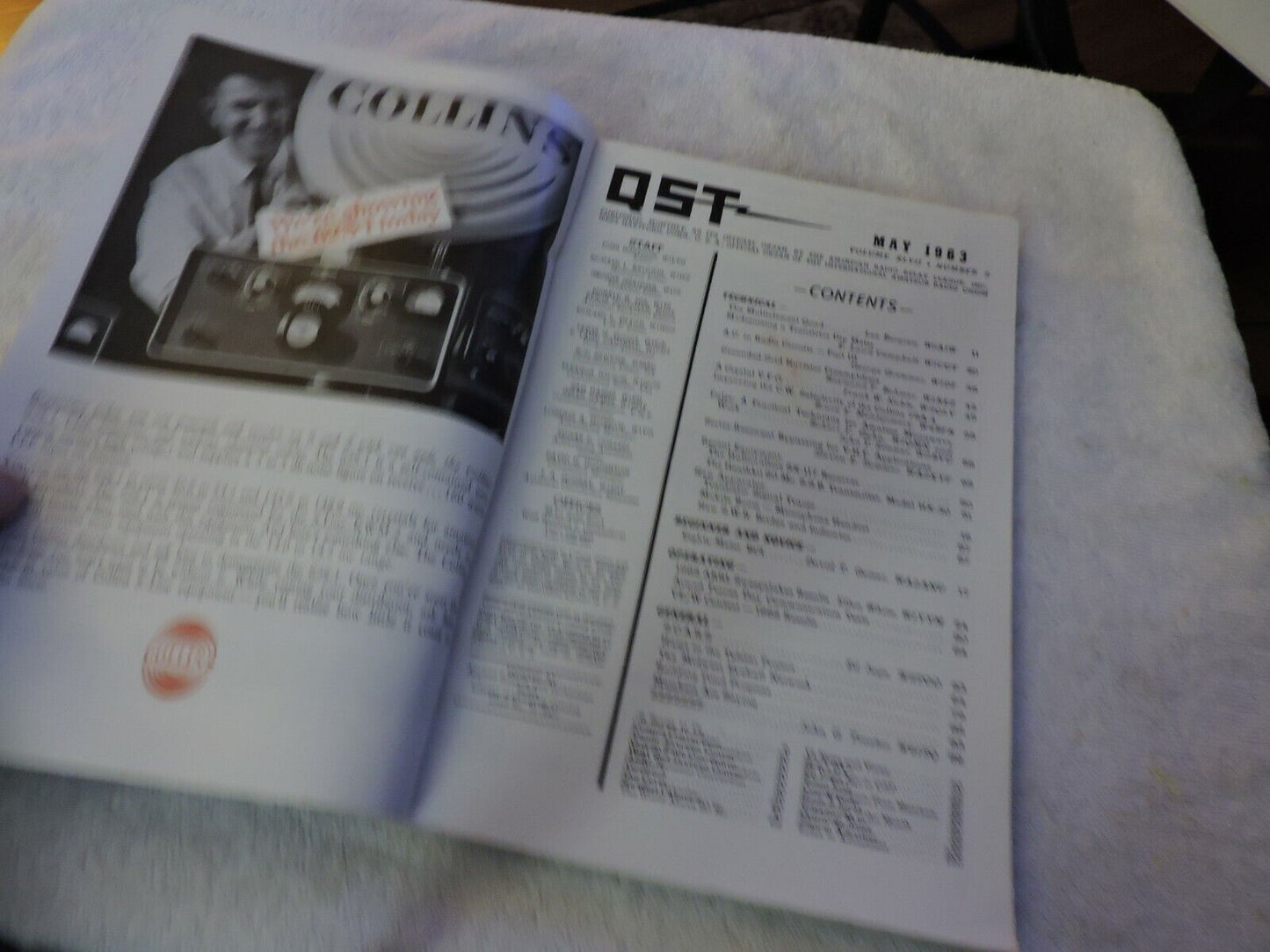 QST AMATEUR RADIO  MAGAZINE MAY 1963