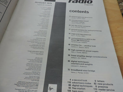 HAM RADIO MAGAZINE AUGUST 1979