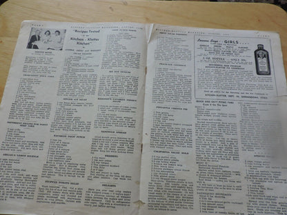 KITCHEN KLATTER AUGUST 1954 VOL. 19, NUMBER 8