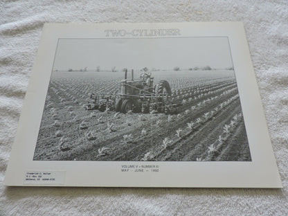 Two Cylinder Volume 5 Number 3 1992  JOHN DEERE