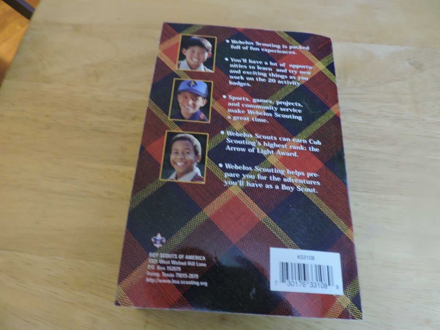 THE WEBELOS SCOUT HANDBOOK 2001 PRINTING