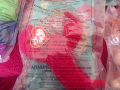 Lot (10 differrent animals) of McDonald's Collectable Ty Toy Animals.