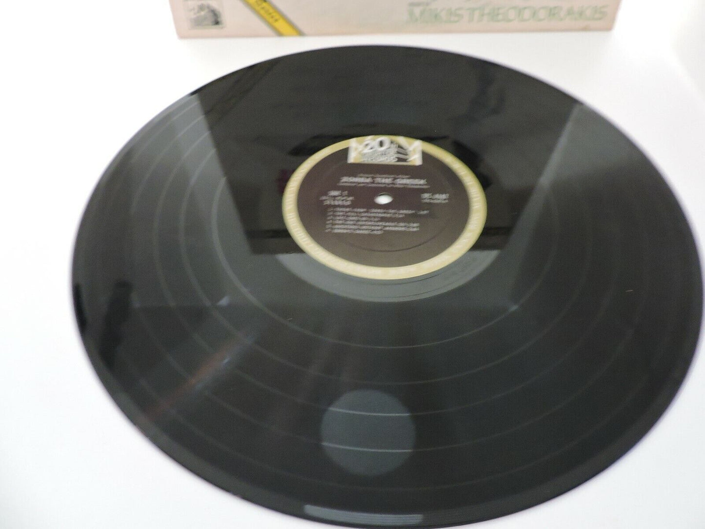 ZORBA THE GREEK  MUSIC BY: MIKIS THEODORAKIS RECORD ALBUM