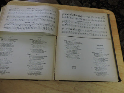 SAINTS HARMONY: A COLLECTION OF HYMNS AND SPIRITUAL SONGS  1889