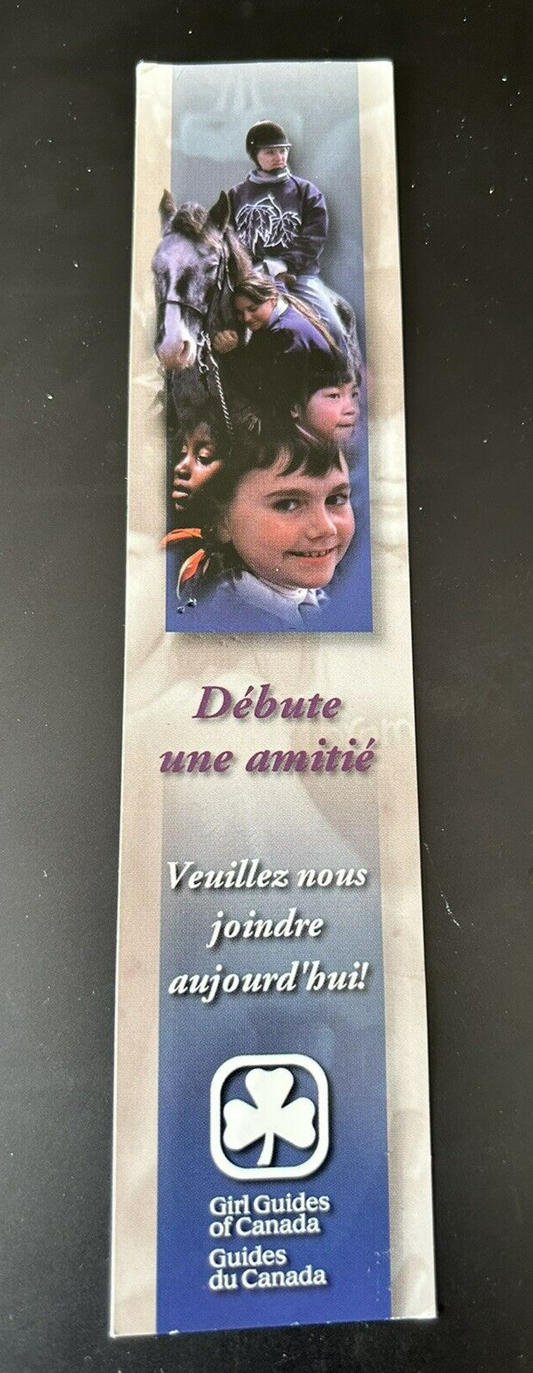 Official Girl Guides-Canada: Paper Book Marker (French/English)