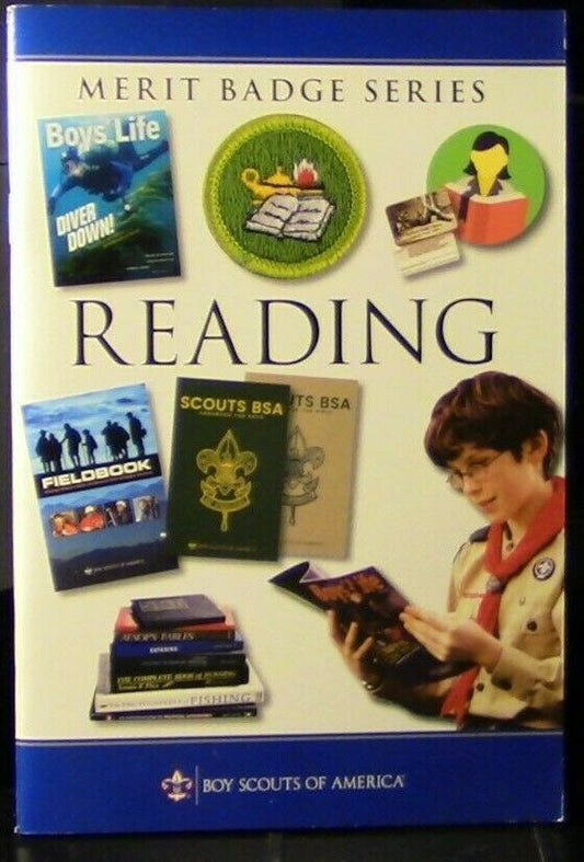 BSA-Merit Badge Series "Reading" Current Printing